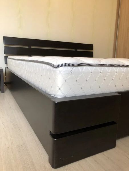 Ліжко дерев'яне двоспальне Далі Люкс 306976106 фото