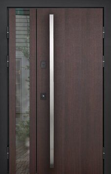 Вхідні двері Desire Glass з терморозривом та довгою ручкою з нержавіючої сталі Замки Mottura 2134668732 фото